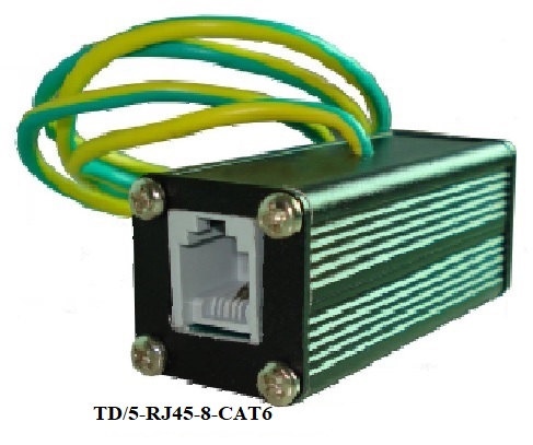 Thiết bị chống sét mạng TD/5-RJ45-8-CAT6
